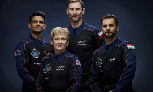 ശുഭാംശു ശുക്ലയുടെ ബഹിരാകാശ യാത്ര നാളെ