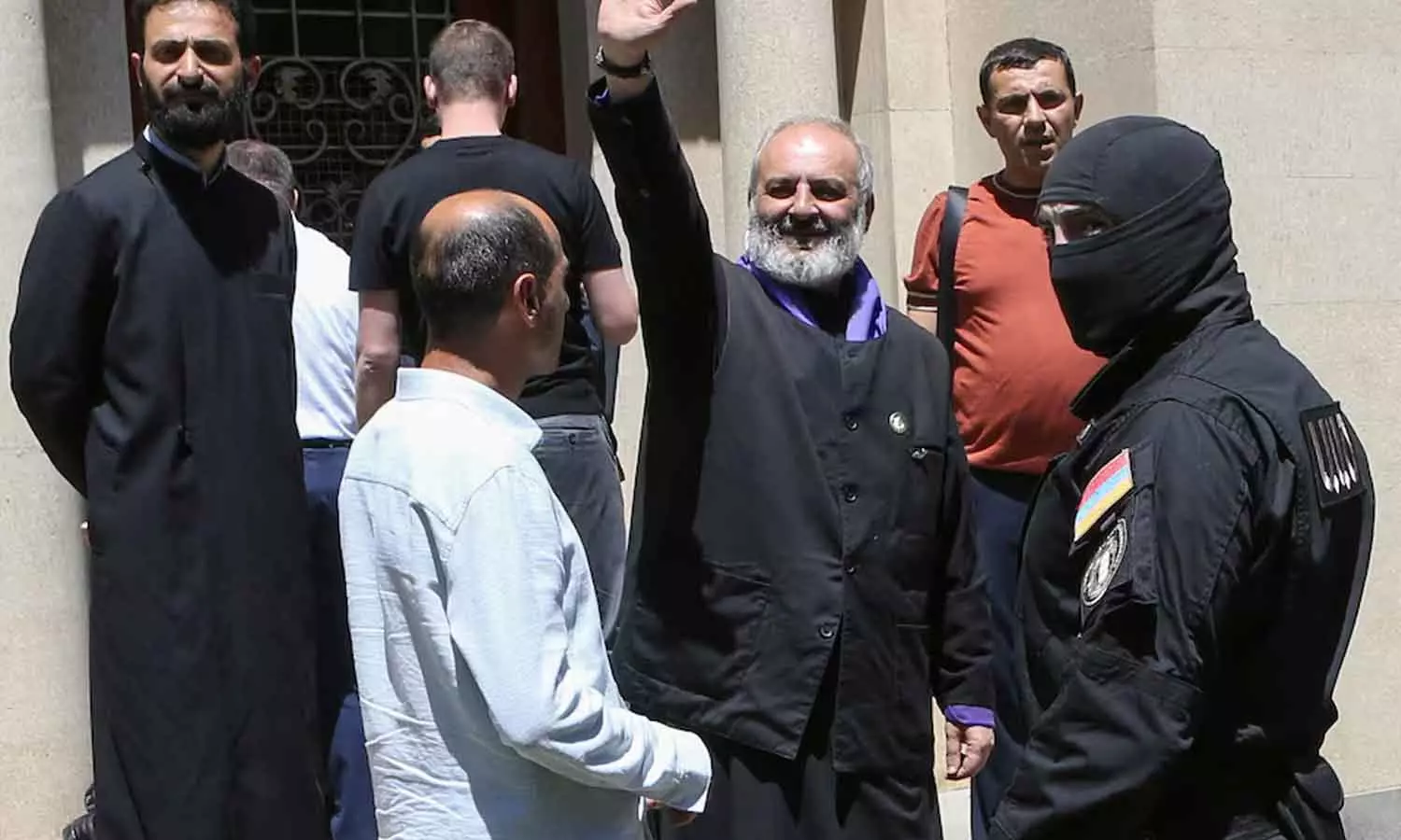 Armenia arrests archbishop over alleged coup plot Armenia arrests archbishop over alleged coup plot
