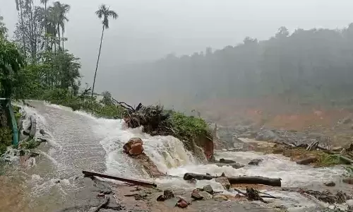 ചൂരൽമലയിൽ ഉരുൾപൊട്ടിയിട്ടില്ലെന്ന് ദുരന്ത നിവാരണ അതോറിറ്റി