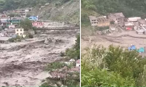 2 Dead, 20 Feared Swept Away As Cloudbursts
