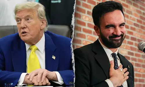 100% കമ്യുണിസ്റ്റ് ഭ്രാന്തൻ: ന്യൂയോർക്ക് മേയർ പ്രൈമറി വിജയത്തിന് ശേഷം സൊഹ്റാൻ മംദാനിക്കെതിരെ ട്രംപ് 100% കമ്യുണിസ്റ്റ് ഭ്രാന്തൻ: ന്യൂയോർക്ക് മേയർ പ്രൈമറി വിജയത്തിന് ശേഷം സൊഹ്റാൻ മംദാനിക്കെതിരെ ട്രംപ്