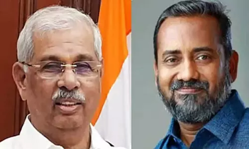 മികച്ച മന്ത്രി; ഭാരതാംബ വിവാദത്തിനിടെ മന്ത്രി പി.പ്രസാദിനെ പുകഴ്ത്തി ഗവര്‍ണര്‍