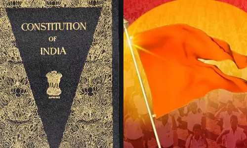 സോഷ്യലിസം, മതേതരത്വം എന്നീ വാക്കുകൾ വേണ്ട; ഭരണഘടനയിലെ ആമുഖം മാറ്റണമെന്ന് ആര്‍എസ്എസ്