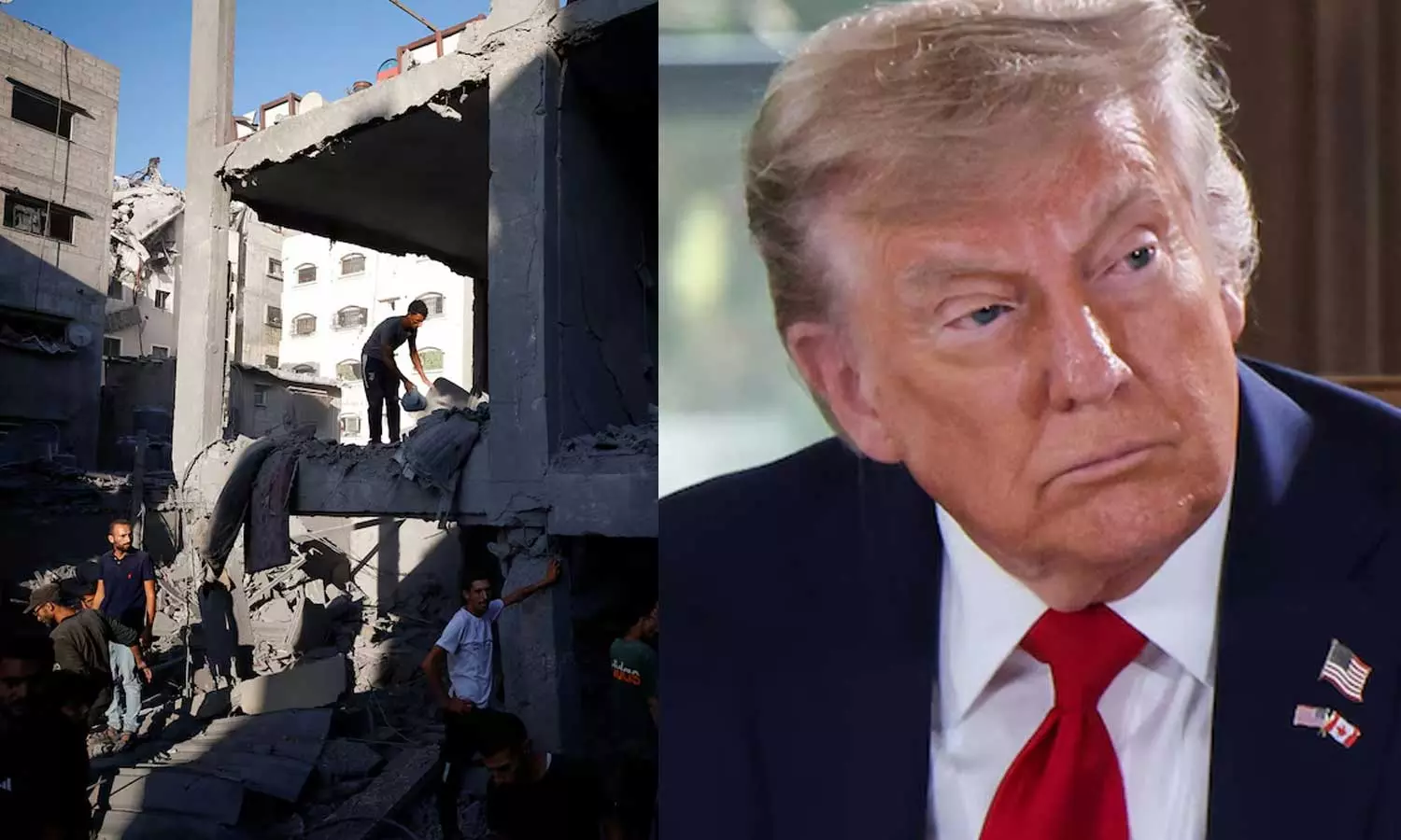 സംസാരിക്കുന്നുണ്ട്, ഗസ്സയിൽ ഒരാഴ്ചയ്ക്കുള്ളിൽ വെടിനിർത്തൽ സാധ്യമാകും: ട്രംപ് സംസാരിക്കുന്നുണ്ട്, ഗസ്സയിൽ ഒരാഴ്ചയ്ക്കുള്ളിൽ വെടിനിർത്തൽ സാധ്യമാകും: ട്രംപ്