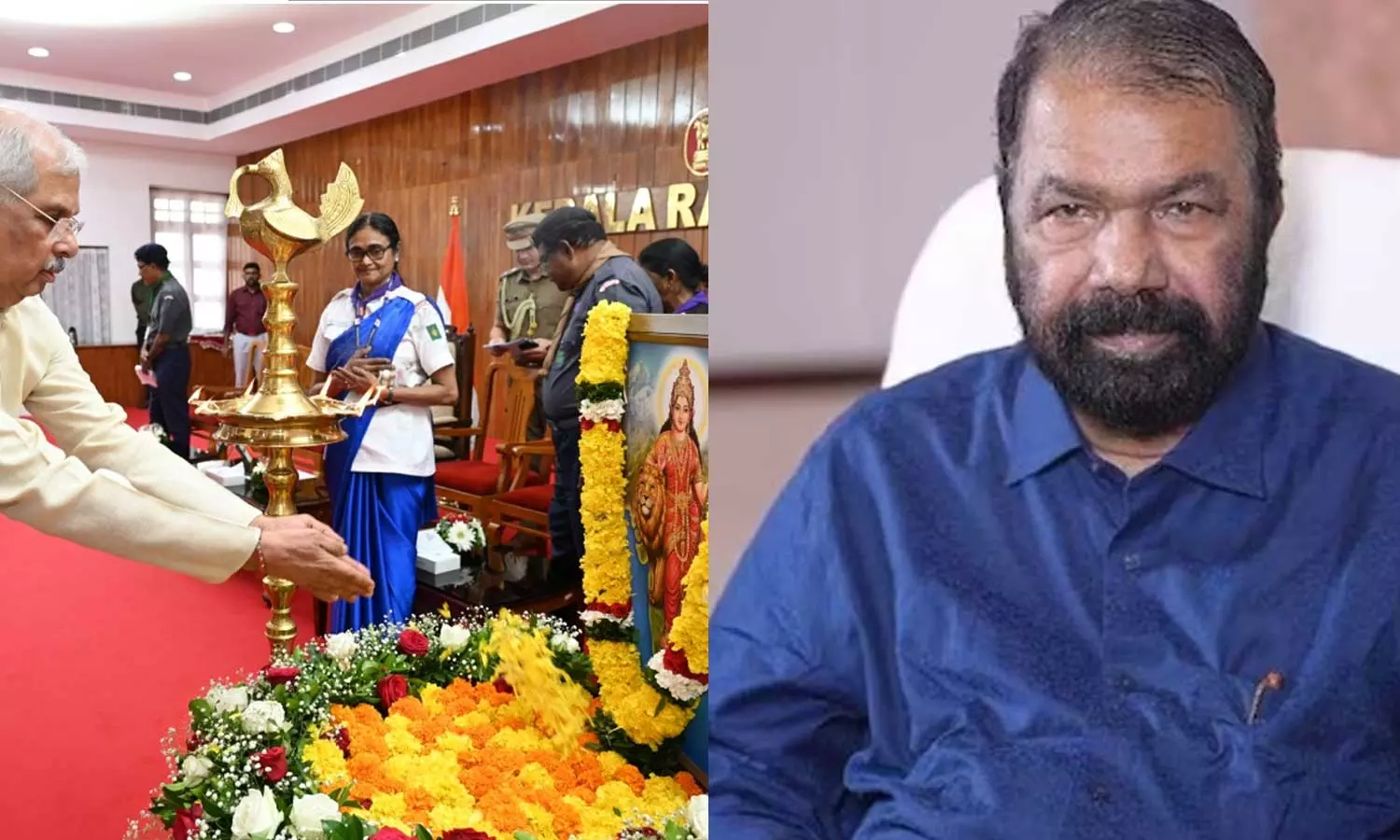 ഭാരാതാംഭ വിവാദം: ഗവര്ണര് പരസ്യ പ്രസ്താവന അവസാനിപ്പിക്കണമെന്ന് മന്ത്രി വി.ശിവന്കുട്ടി ഭാരാതാംഭ വിവാദം: ഗവര്ണര് പരസ്യ പ്രസ്താവന അവസാനിപ്പിക്കണമെന്ന് മന്ത്രി വി.ശിവന്കുട്ടി