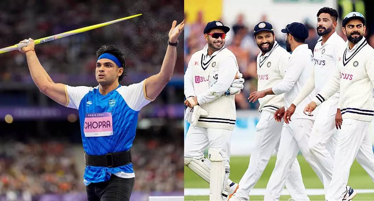 This cricketer is suitable for javelin throwing; Neerajs reply to Sidhus question - Video This cricketer is suitable for javelin throwing; Neerajs reply to Sidhus question - Video