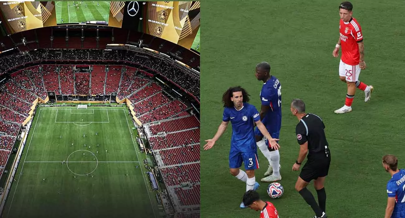 Club World Cup without a full gallery; One million seats left empty in group stage