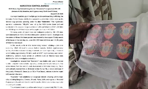 ഇന്ത്യയിലെ ഏറ്റവും വലിയ ഡാർക്ക്‌നെറ്റ് മയക്കുമരുന്ന് ശൃംഖലയെ തകർത്ത് കൊച്ചി എൻസിബി