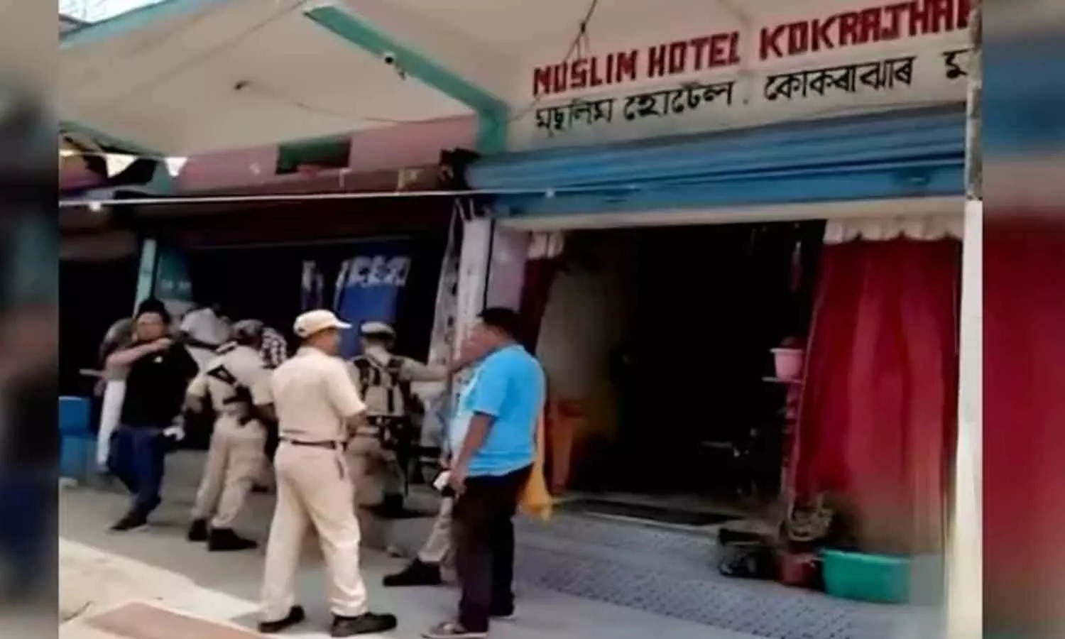 Assam Police takes hotel owners into custody for allegedly selling beef