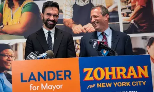 മേയര് പ്രൈമറി കടക്കാന് സൊഹ്റാന് മംദാനിയെ തുണച്ച ജൂതനേതാവ് മേയര് പ്രൈമറി കടക്കാന് സൊഹ്റാന് മംദാനിയെ തുണച്ച ജൂതനേതാവ്