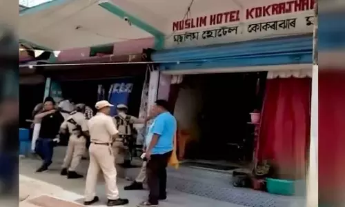 Assam Police takes hotel owners into custody for allegedly selling beef Assam Police takes hotel owners into custody for allegedly selling beef
