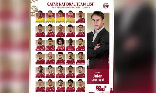 ലോകകപ്പ് യോഗ്യത: ഖത്തർ ഓസ്ട്രിയയിൽ പരിശീലനം നടത്തും, ടീമിനെ പ്രഖ്യാപിച്ചു