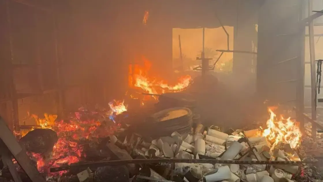 Fire breaks out in Al-Qurain and Farwaniya, Kuwait: Several injured