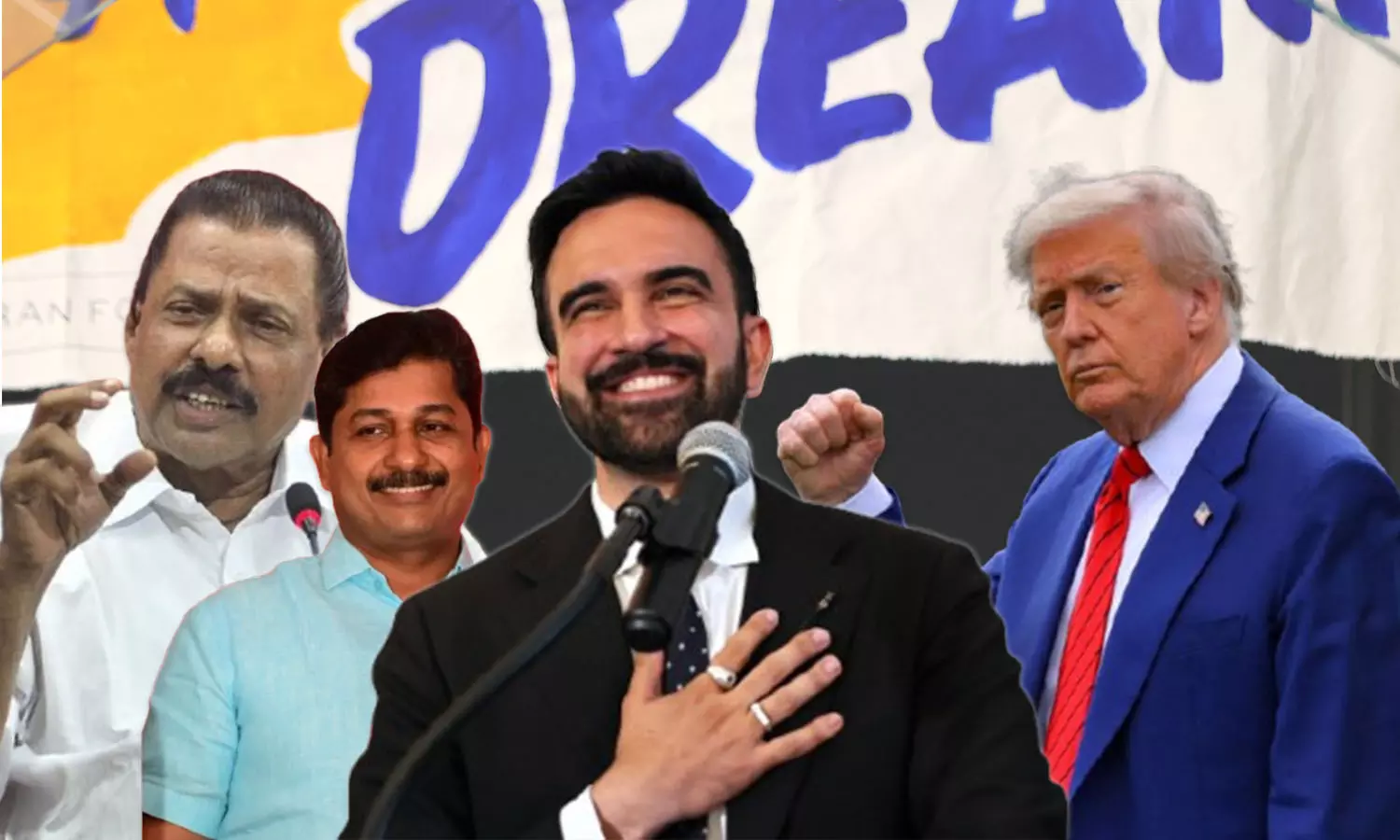 നിലമ്പൂരിൽ നിന്ന് ന്യൂയോർക്കിലേക്കുള്ള ദൂരം