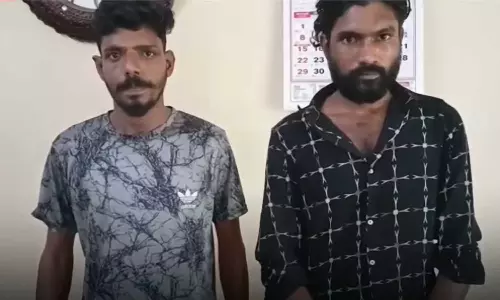 ഇതര സംസ്ഥാന തൊഴിലാളികളെ കത്തി കാട്ടി ഭീഷണിപ്പെടുത്തി; രണ്ടുപേർ അറസ്റ്റിൽ