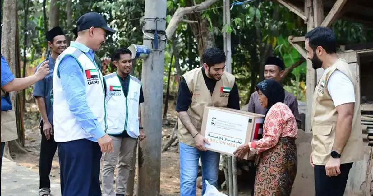 ദുബൈ വൺ ബില്യൺ മീൽസ് പദ്ധതി ലക്ഷ്യം കൈവരിച്ചു