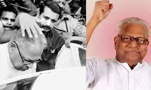 അന്ന് ചത്തെന്നു കരുതി ചാക്കില്‍ കെട്ടി പൊലീസ് ഉപേക്ഷിക്കാന്‍ പോയപ്പോഴാണ് അനക്കം കണ്ട് ആശുപത്രിയിലെത്തിച്ചത്, ഒറ്റ ചങ്കന്‍ വി.എസ് തിരിച്ചുവരും: മുന്‍ പി.എ എ.സുരേഷ്