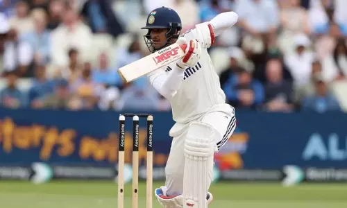 Birmingham Test; India takes huge lead against England, Gill at the crease