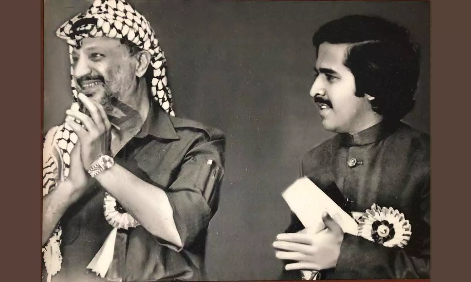 Ramesh Chennithala Shared photo with Yasar Arafath Ramesh Chennithala Shared photo with Yasar Arafath