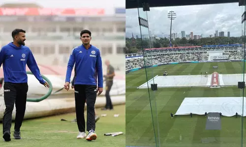 Rain casts a shadow over Indian hopes; India-England Test delayed