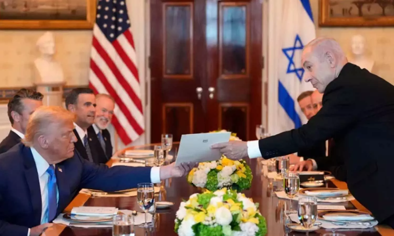 ട്രംപ് സമാധാനത്തിനുള്ള നൊബേൽ സമ്മാനത്തിന് അർഹൻ; നാമനിർദേശം ചെയ്ത് ഇസ്രായേൽ പ്രധാനമന്ത്രി നെതന്യാഹു