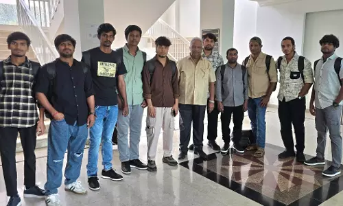 Indian crew of sunken commercial ship return home from Salalah