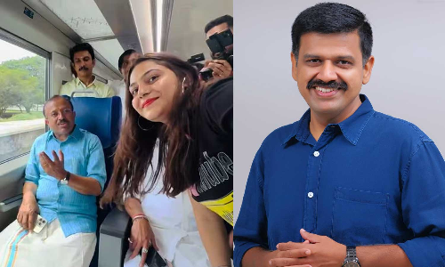 പാകിസ്താൻ ചാരയ്ക്ക് ബിജെപി ഓഫീസിൽ നിന്ന് ആരാണ് വന്ദേഭാരത് പാസ് നൽകിയത്? ചോദ്യവുമായി സന്ദീപ് വാര്യർ