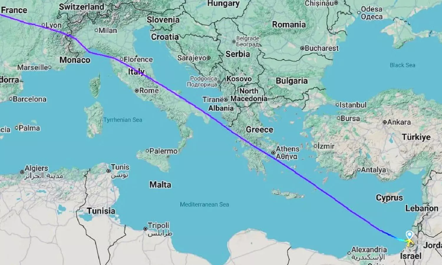 അറസ്റ്റ് വാറന്റ് ഉണ്ടായിട്ടും നെതന്യാഹുവിനെ തങ്ങളുടെ വ്യോമാതിർത്തിയിലൂടെ പറക്കാൻ അനുവദിച്ച് ഫ്രാൻസ്, ഇറ്റലി, ഗ്രീസ്