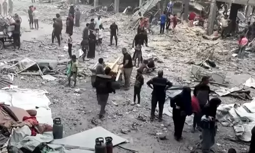 വെടിനിർത്തൽ ചർച്ചകൾക്കിടെ ഫലസ്തീനികളെ ഒഴിപ്പിക്കാൻ പദ്ധതിയുമായി വീണ്ടും യുഎസും ഇസ്രായേലും