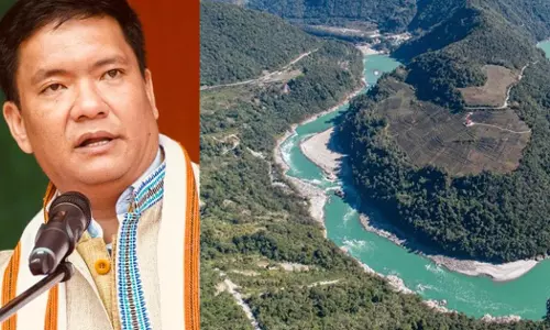 ചൈന അരുണാചൽ അതിര്‍ത്തിയിൽ നിര്‍മിക്കുന്ന അണക്കെട്ട് ഇന്ത്യക്ക് നേരെയുള്ള ജല ബോംബ്; മുഖ്യമന്ത്രി പെമ ഖണ്ഡു