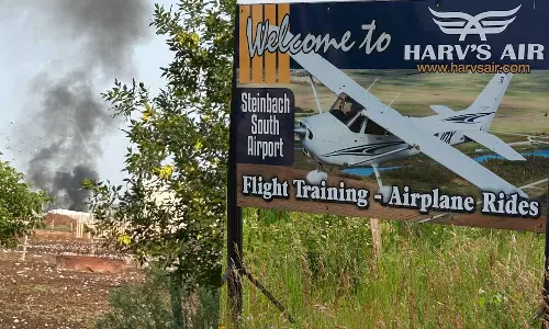 കാനഡയിൽ വിമാനങ്ങൾ കൂട്ടിയിടിച്ച് അപകടം; മലയാളി പൈലറ്റടക്കം രണ്ടുപേര്‍ മരിച്ചു