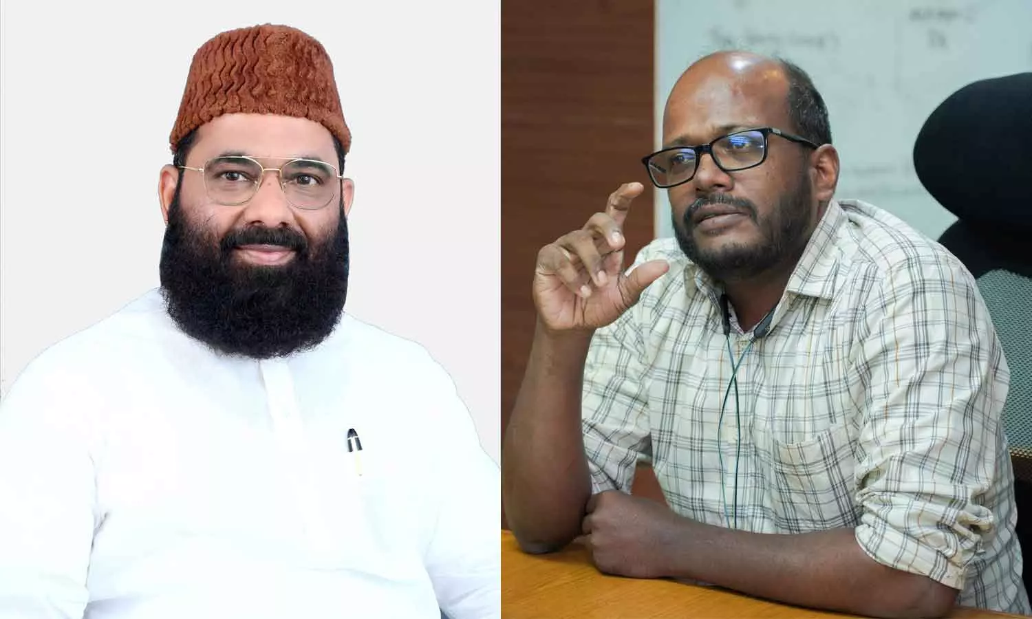 Muvattupuzha Ashraf moulavi supports C Davood Muvattupuzha Ashraf moulavi supports C Davood