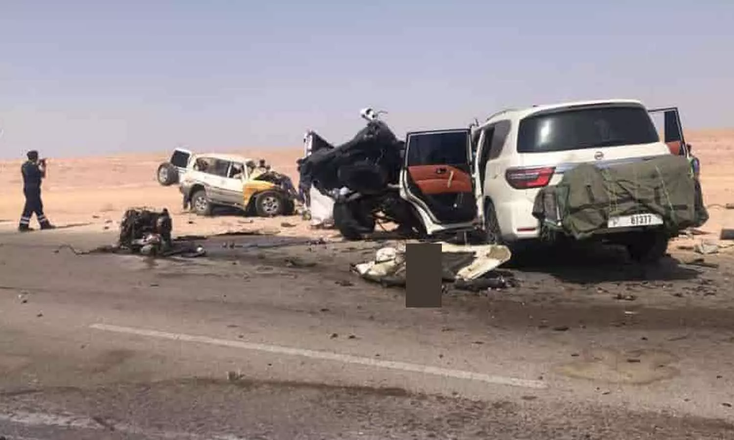 ഒമാനിലെ ദോഫാറിൽ വാഹനാപകടം: അഞ്ച് മരണം, 11 പേർക്ക് പരിക്ക് ഒമാനിലെ ദോഫാറിൽ വാഹനാപകടം: അഞ്ച് മരണം, 11 പേർക്ക് പരിക്ക്