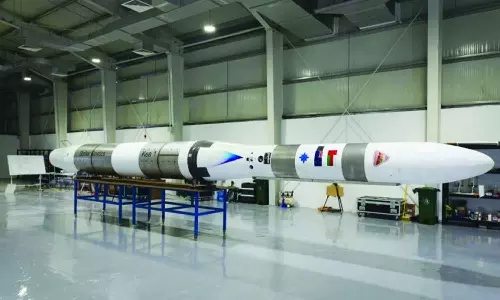 ഒമാന്റെ ദുഖ്ം 2 റോക്കറ്റ് പരീക്ഷണ വിക്ഷേപണം നാളെ