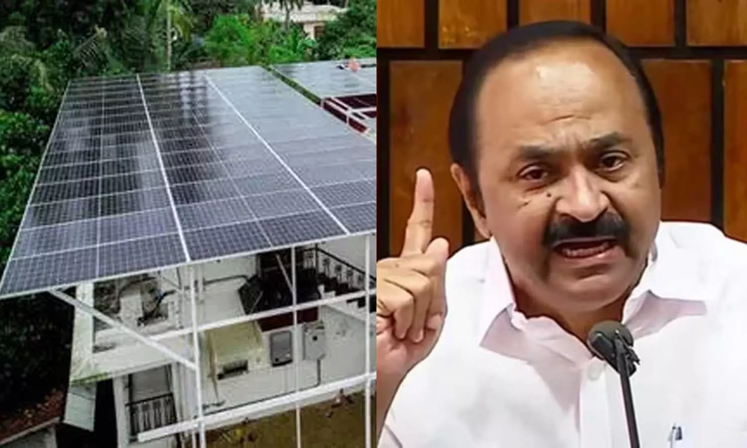 അഴിമതിക്ക് വേണ്ടി സോളാർ പ്ലാന്റുകൾ ഇല്ലാതാക്കരുത്, ചട്ടഭേദഗതി പിൻവലിക്കണം; വി.ഡി സതീശൻ