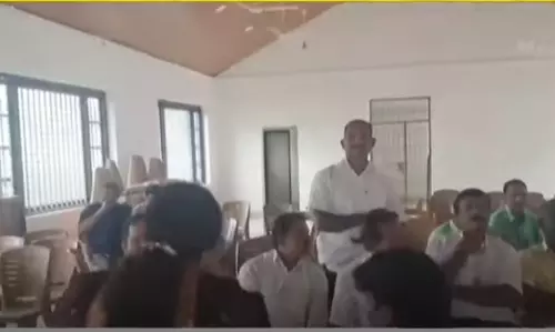 പാര്‍ട്ടി സെമിനാറിൽ ഡിസിസി പ്രസിഡൻ്റ് എൻ.ഡി. അപ്പച്ചനുമായി പ്രാദേശിക നേതാക്കളുടെ വാക്കേറ്റം