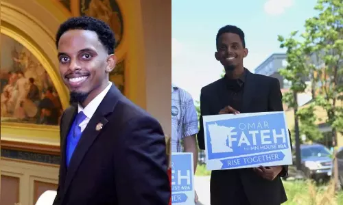 ഇവിടെയല്ല, സോമാലിയയിൽ പോയി മത്സരിക്കൂ: മിനിയാപൊളിസ് മേയർ സ്ഥാനാര്‍ഥിയാകാന്‍ മത്സരിക്കുന്ന ഉമറിനെതിരെയും അധിക്ഷേപം