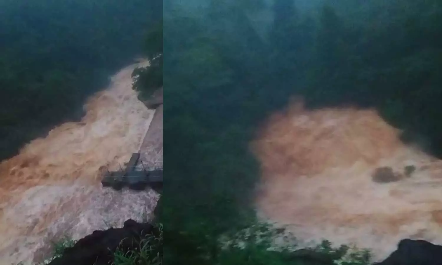 കോഴിക്കോട് മരുതോങ്കര പഞ്ചായത്തിലെ തൃക്കന്തോട് ഉരുള് പൊട്ടി കോഴിക്കോട് മരുതോങ്കര പഞ്ചായത്തിലെ തൃക്കന്തോട് ഉരുള് പൊട്ടി