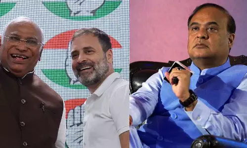 രാഹുൽ ഗാന്ധിയും മല്ലികാർജുൻ ഖർഗെയും അസമിലേക്ക്, ഒരുങ്ങുന്നത് കൂറ്റന്‍ റാലി; പ്രാധാന്യമൊന്നുമില്ലെന്ന് ഹിമന്ത ബിശ്വ ശർമ്മ