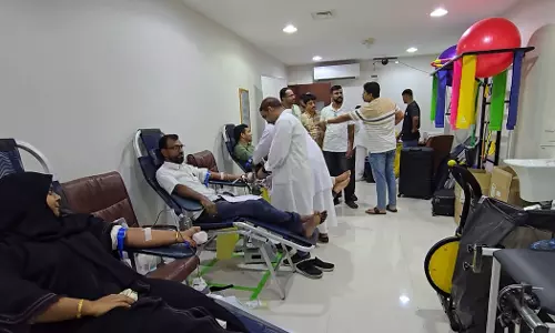 KMCC organized a blood donation camp in Salalah