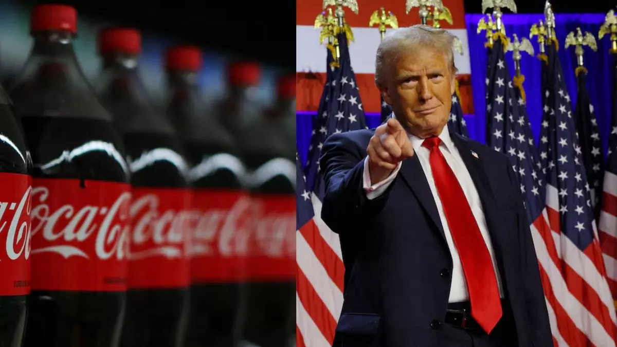 trump coca cola