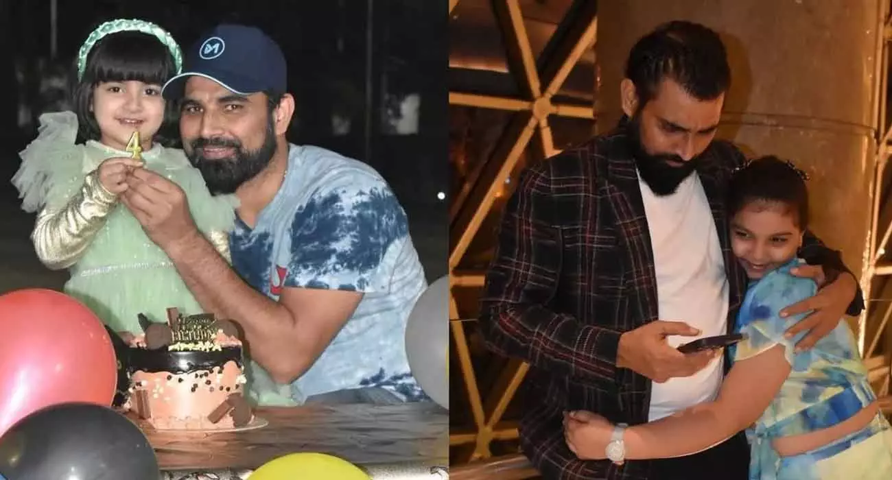 I remember the beautiful moments with you; Shami writes an emotional note on his daughters birthday