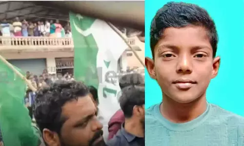 വിദ്യാര്‍ഥി ഷോക്കേറ്റ് മരിച്ച സംഭവം: പ്രതിഷേധം ശക്തം, സ്‌കൂളിലേക്ക് മാര്‍ച്ച് നടത്തി പ്രതിപക്ഷ സംഘടനകള്‍