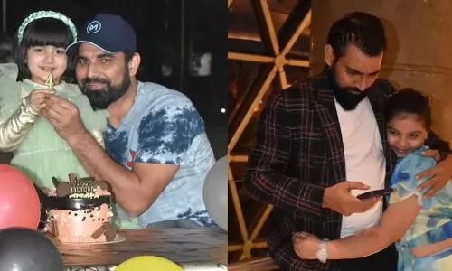 I remember the beautiful moments with you; Shami writes an emotional note on his daughters birthday