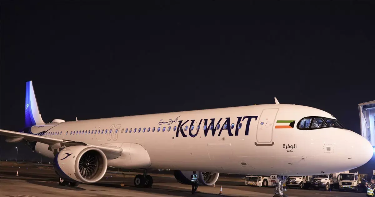 Kuwait Airways receives second A321neo aircraft