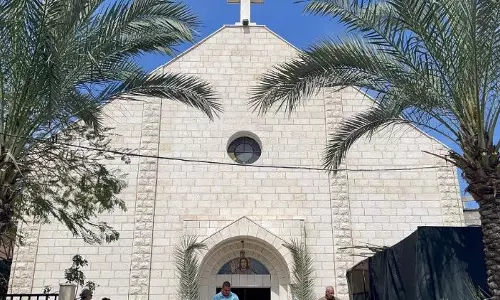 Gaza chruch