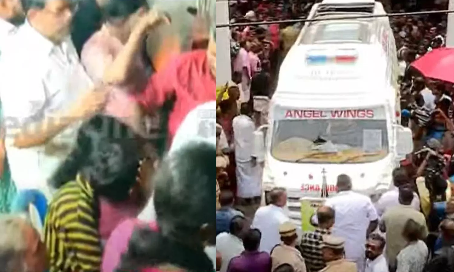 മിഥുനെ അവസാനമായി കാണാന്‍ അമ്മയെത്തി; കണ്ണീരോടെ വിട നല്‍കി ബന്ധുക്കള്‍