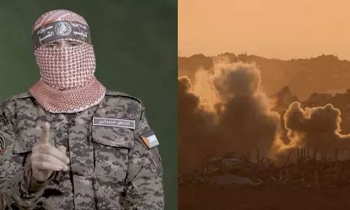 യുദ്ധം അവസാനിപ്പിച്ചാൽ മുഴുവൻ ബന്ദികളെയും കൈമാറാമെന്ന നിർദേശം ഇസ്രായേൽ തള്ളിയെന്ന് ഹമാസ് യുദ്ധം അവസാനിപ്പിച്ചാൽ മുഴുവൻ ബന്ദികളെയും കൈമാറാമെന്ന നിർദേശം ഇസ്രായേൽ തള്ളിയെന്ന് ഹമാസ്