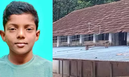 തേവലക്കര ബോയ്സ് ഹൈസ്കൂളിൽ മിഥുന്റെ മരണത്തിനിടയാക്കിയ വൈദ്യുതി കമ്പികൾ അഴിച്ചുമാറ്റി