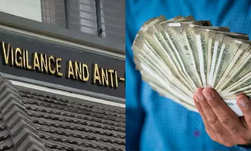 സ്ഥലം മാറിപ്പോകുന്ന ആർടിഒയുടെ യാത്രയയപ്പ് പരിപാടിക്കിടെ വിജിലന്‍സ് റെയ്ഡ്; ഉദ്യോഗസ്ഥർക്ക് കൈമാറാനായി സൂക്ഷിച്ച 66,600 രൂപ പിടിച്ചെടുത്തു